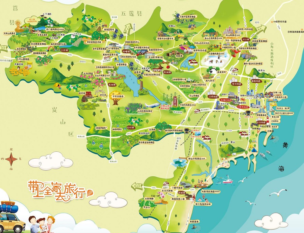 锡林浩特景区使用手绘地图给景区能带来什么好处？